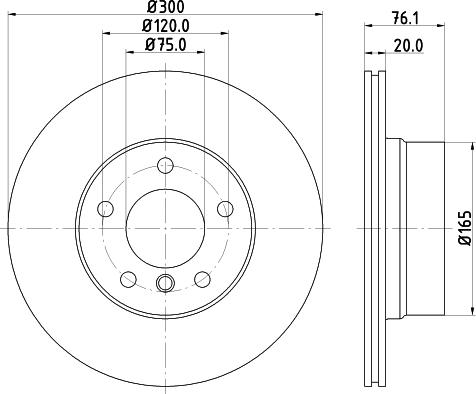 DON PCD13902 - Гальмівний диск avtolavka.club