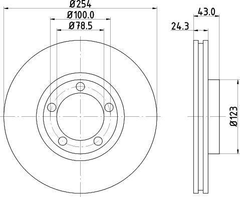 DON PCD17992 - Гальмівний диск avtolavka.club