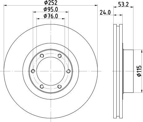 DON PCD17902 - Гальмівний диск avtolavka.club