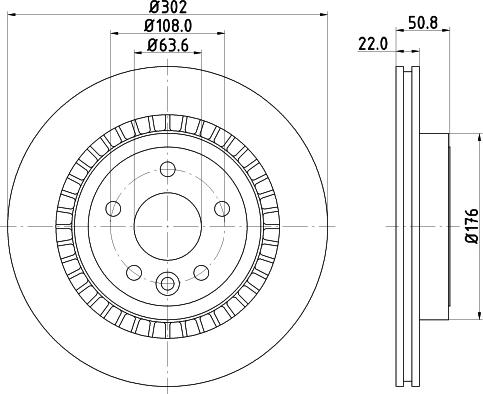 DON PCD21582 - Гальмівний диск avtolavka.club