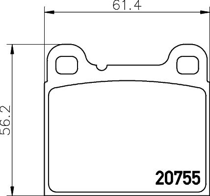 DON PCP1305 - Гальмівні колодки, дискові гальма avtolavka.club