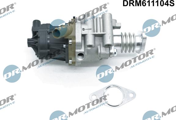 Dr.Motor Automotive DRM611104S - Клапан повернення ОГ avtolavka.club