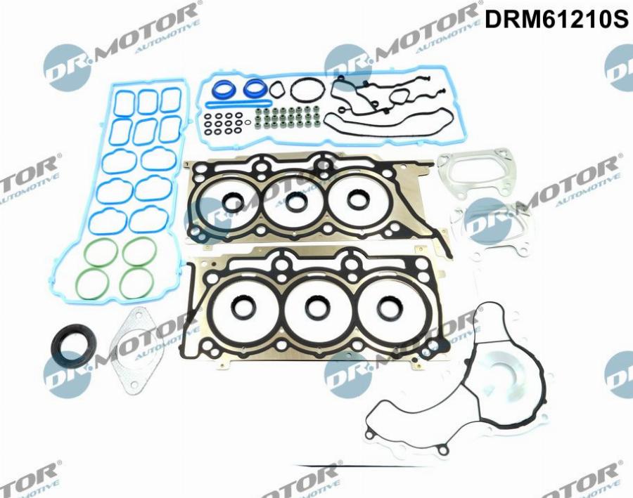 Dr.Motor Automotive DRM61210S - Комплект прокладок, двигун avtolavka.club