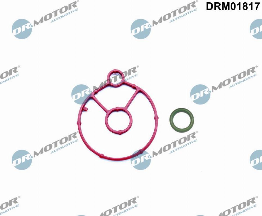 Dr.Motor Automotive DRM01817 - Комплект прокладок, масляний радіатор avtolavka.club