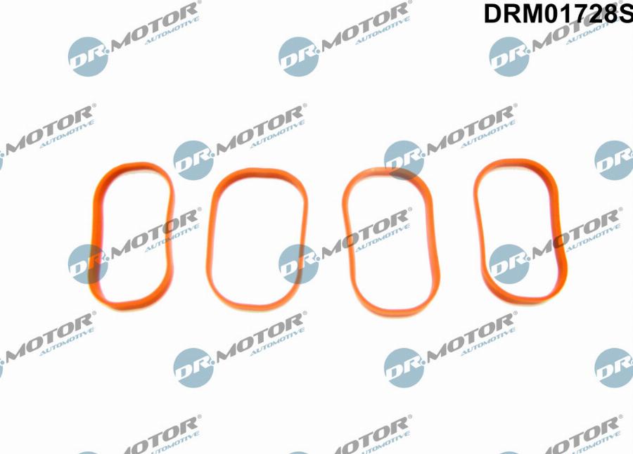 Dr.Motor Automotive DRM01728S - Комплект прокладок, впускний колектор avtolavka.club