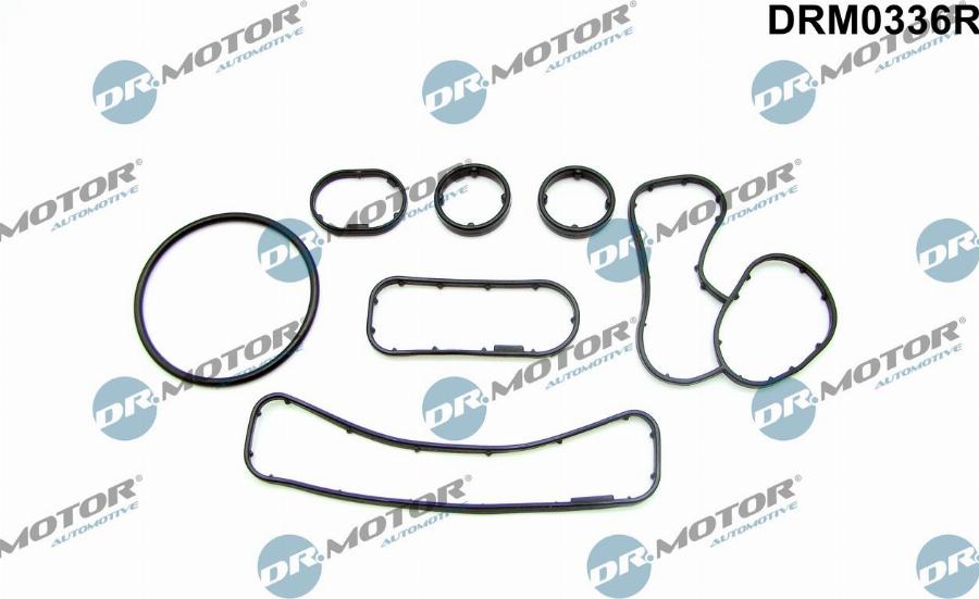 Dr.Motor Automotive DRM0336R - Комплект прокладок, масляний радіатор avtolavka.club