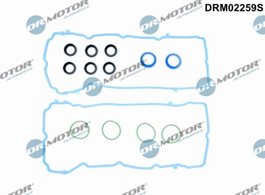 Dr.Motor Automotive DRM02259S - Комплект прокладок, кришка головки циліндра avtolavka.club