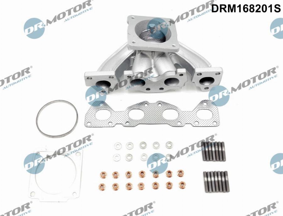 Dr.Motor Automotive DRM168201S - Колектор, система випуску avtolavka.club