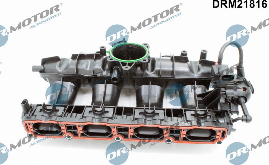 Dr.Motor Automotive DRM21816 - Модуль впускний труби avtolavka.club