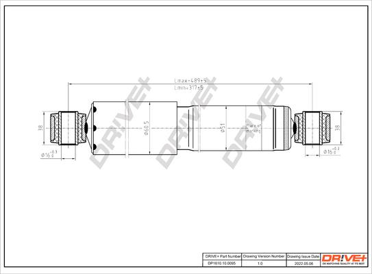 Dr!ve+ DP1610.10.0095 - Амортизатор avtolavka.club