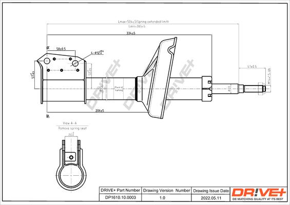 Dr!ve+ DP1610.10.0003 - Амортизатор avtolavka.club