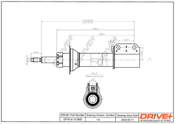 Dr!ve+ DP1610.10.0083 - Амортизатор avtolavka.club