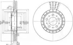 Dynamatrix DBD1371 - Гальмівний диск avtolavka.club