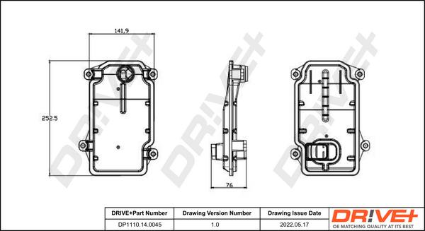 Dr!ve+ DP1110.14.0045 - Гідрофільтри, автоматична коробка передач avtolavka.club