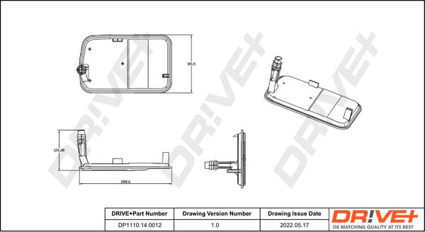 Dr!ve+ DP1110.14.0012 - Гідрофільтри, автоматична коробка передач avtolavka.club