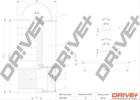 Dr!ve+ DP1110.11.0012 - Масляний фільтр avtolavka.club