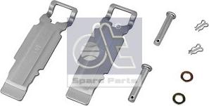 DT Spare Parts 4.91121 - Ремкомплект, гальмівний супорт avtolavka.club