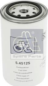 DT Spare Parts 5.45125 - Паливний фільтр avtolavka.club