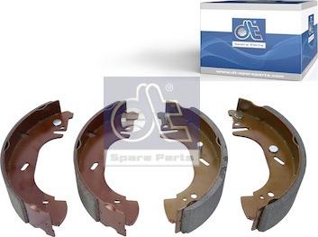 DT Spare Parts 6.95040 - Комплект гальм, барабанний механізм avtolavka.club