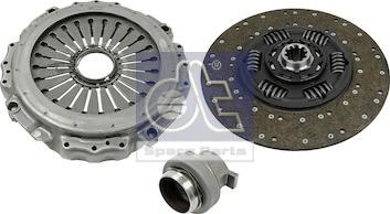 DT Spare Parts 6.93037 - Комплект зчеплення avtolavka.club