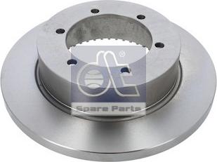 DT Spare Parts 6.60026 - Гальмівний диск avtolavka.club