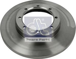 DT Spare Parts 6.61036 - Гальмівний диск avtolavka.club