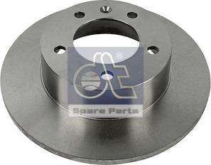 DT Spare Parts 6.61033 - Гальмівний диск avtolavka.club