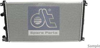 DT Spare Parts 6.35240 - Радіатор, охолодження двигуна avtolavka.club
