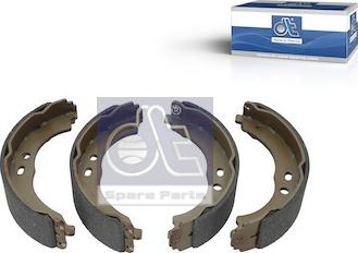 DT Spare Parts 12.93127SP - Комплект гальм, барабанний механізм avtolavka.club