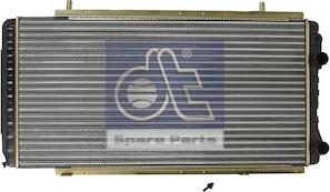 DT Spare Parts 12.17000 - Радіатор, охолодження двигуна avtolavka.club