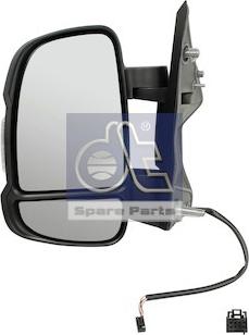 DT Spare Parts 12.83003 - Зовнішнє дзеркало, кабіна водія avtolavka.club