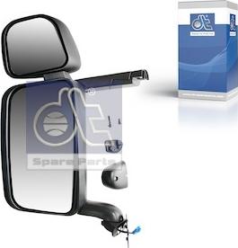 DT Spare Parts 1.22862 - Зовнішнє дзеркало, кабіна водія avtolavka.club
