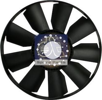 DT Spare Parts 3.15203 - Вентилятор, охолодження двигуна avtolavka.club