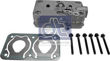 DT Spare Parts 2.44872 - Головка циліндра, пневматичний компресор avtolavka.club