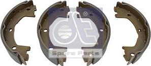 DT Spare Parts 7.92407 - Комплект гальм, барабанний механізм avtolavka.club