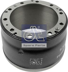 DT Spare Parts 7.34073 - Гальмівний барабан avtolavka.club