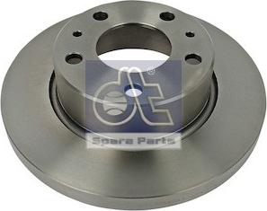 DT Spare Parts 7.36048 - Гальмівний диск avtolavka.club