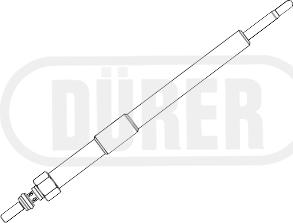 Dürer DG62164 - Свічка розжарювання avtolavka.club