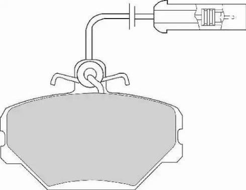 Magneti Marelli 363700200353 - Гальмівні колодки, дискові гальма avtolavka.club