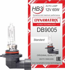 Dynamatrix DB9005 - Лампа розжарювання, основна фара avtolavka.club