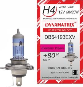 Dynamatrix DB64193EXV - Лампа розжарювання, основна фара avtolavka.club