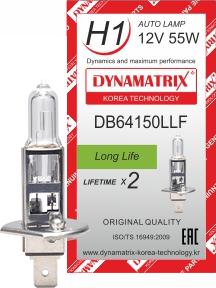 Dynamatrix DB64150LLF - Лампа розжарювання, основна фара avtolavka.club