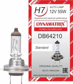 Dynamatrix DB64210 - Лампа розжарювання, основна фара avtolavka.club