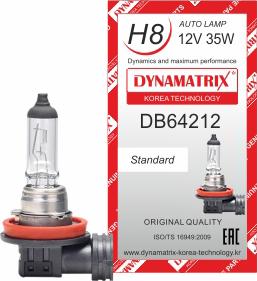 Dynamatrix DB64212 - Лампа розжарювання, основна фара avtolavka.club