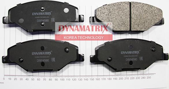 Dynamatrix DBP4590 - Гальмівні колодки, дискові гальма avtolavka.club