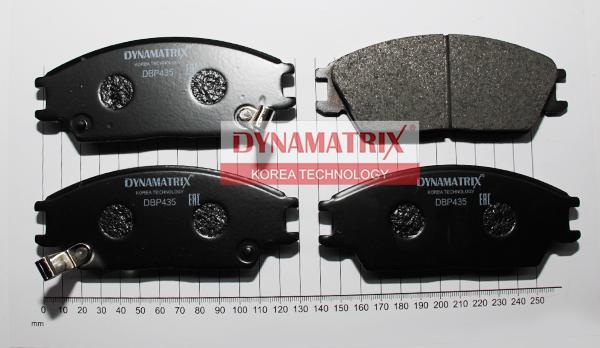 Dynamatrix DBP435 - Гальмівні колодки, дискові гальма avtolavka.club