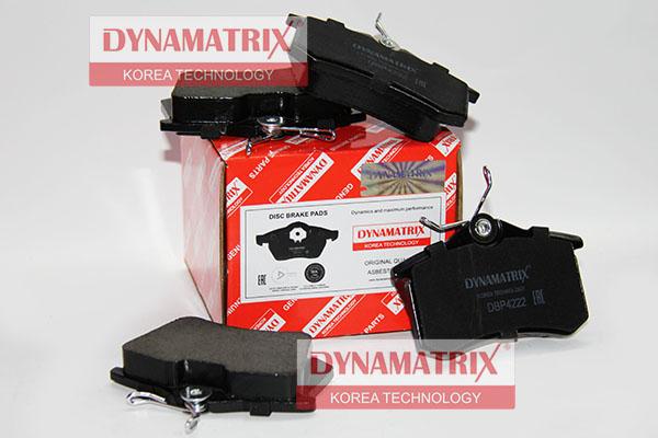 Dynamatrix DBP4222 - Гальмівні колодки, дискові гальма avtolavka.club