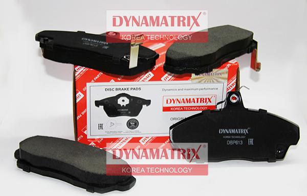 Dynamatrix DBP613 - Гальмівні колодки, дискові гальма avtolavka.club