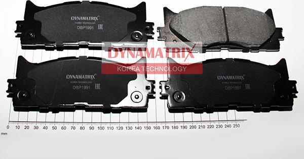 Dynamatrix DBP1991 - Гальмівні колодки, дискові гальма avtolavka.club