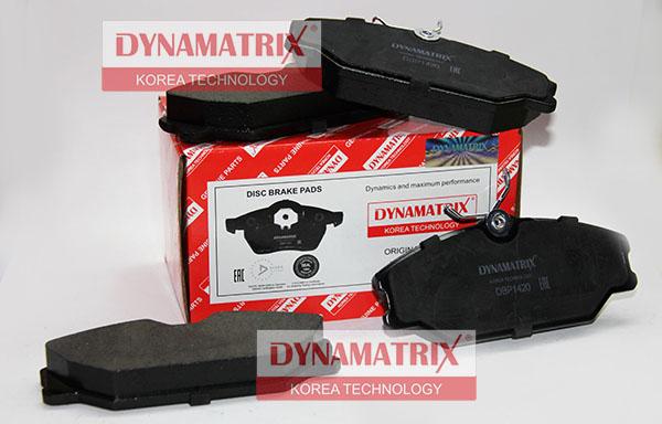 Dynamatrix DBP1420 - Гальмівні колодки, дискові гальма avtolavka.club